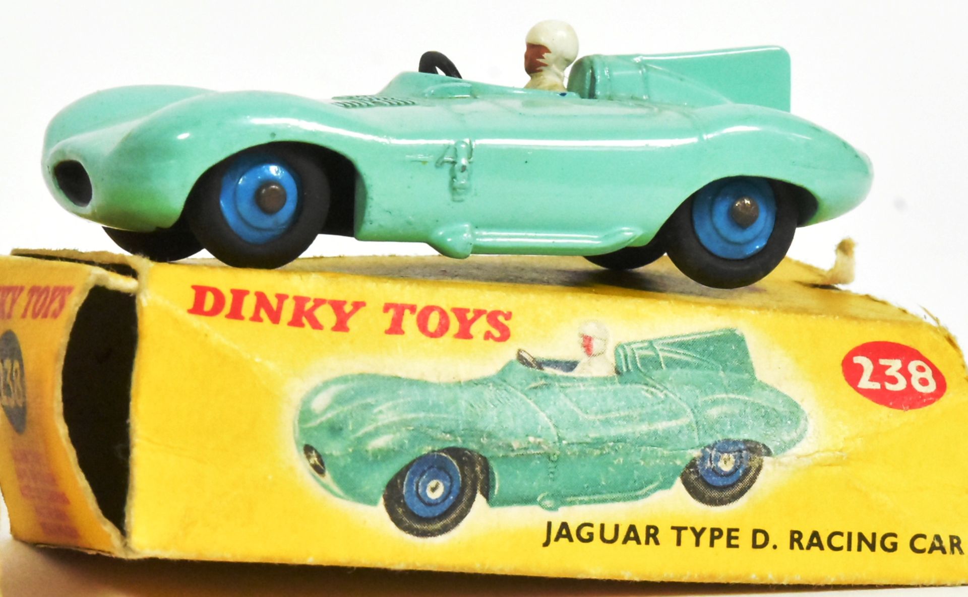 DIECAST - X4 VINTAGE DINKY TOYS DIECAST MODEL CARS - Bild 5 aus 5