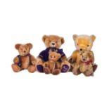 TEDDY BEARS - COLLECTION OF X5 ASSORTED SOFT TOY TEDDY BEARS