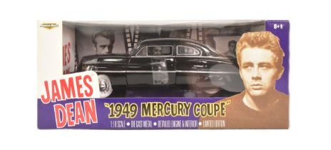 JAMES DEAN - 1949 MERCURY COUPE - 1/18 SCALE DIECAST MODEL