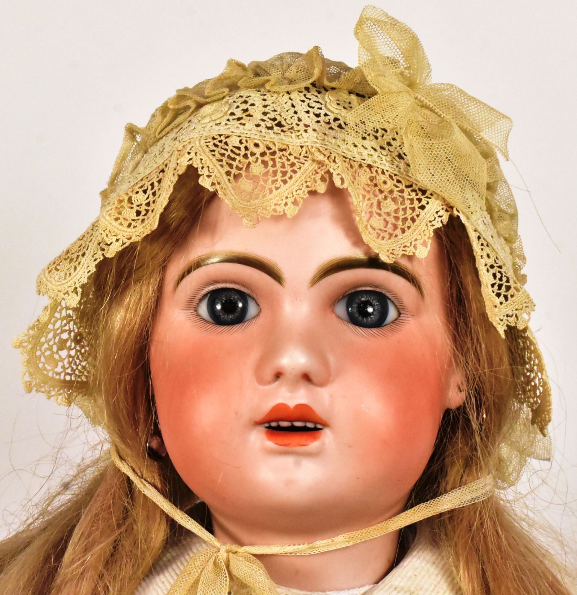 DOLLS - LARGE FRENCH JUMEAU BISQUE HEADED DOLL - Image 2 of 6