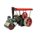 LIVE STEAM - MAMOD STYLE STEAM ROLLER ENGINE