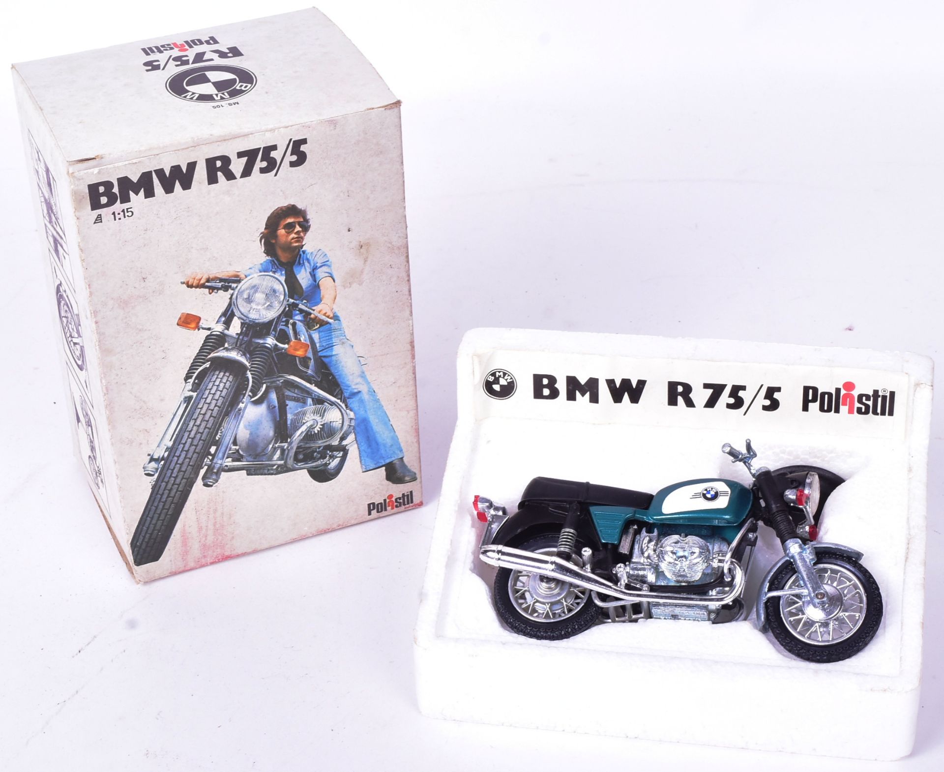 DIECAST - POLISTIL - FOUR BOXED MOTORCYCLE MODELS - Image 5 of 5