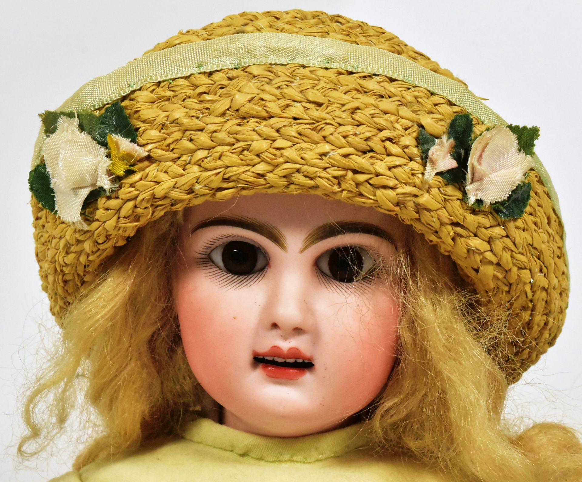 KESTNER - ANTIQUE LATE 19TH CENTURY BISQUE HEADED DOLL - Bild 2 aus 6