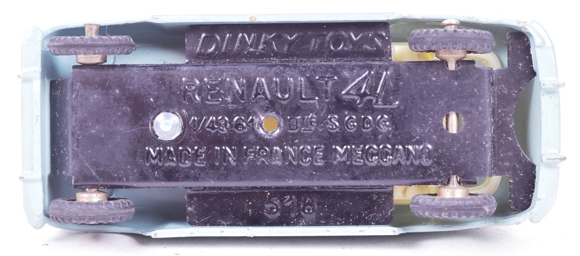 DIECAST - FRENCH DINKY TOYS - 518 RENAULT 4L - Bild 5 aus 5