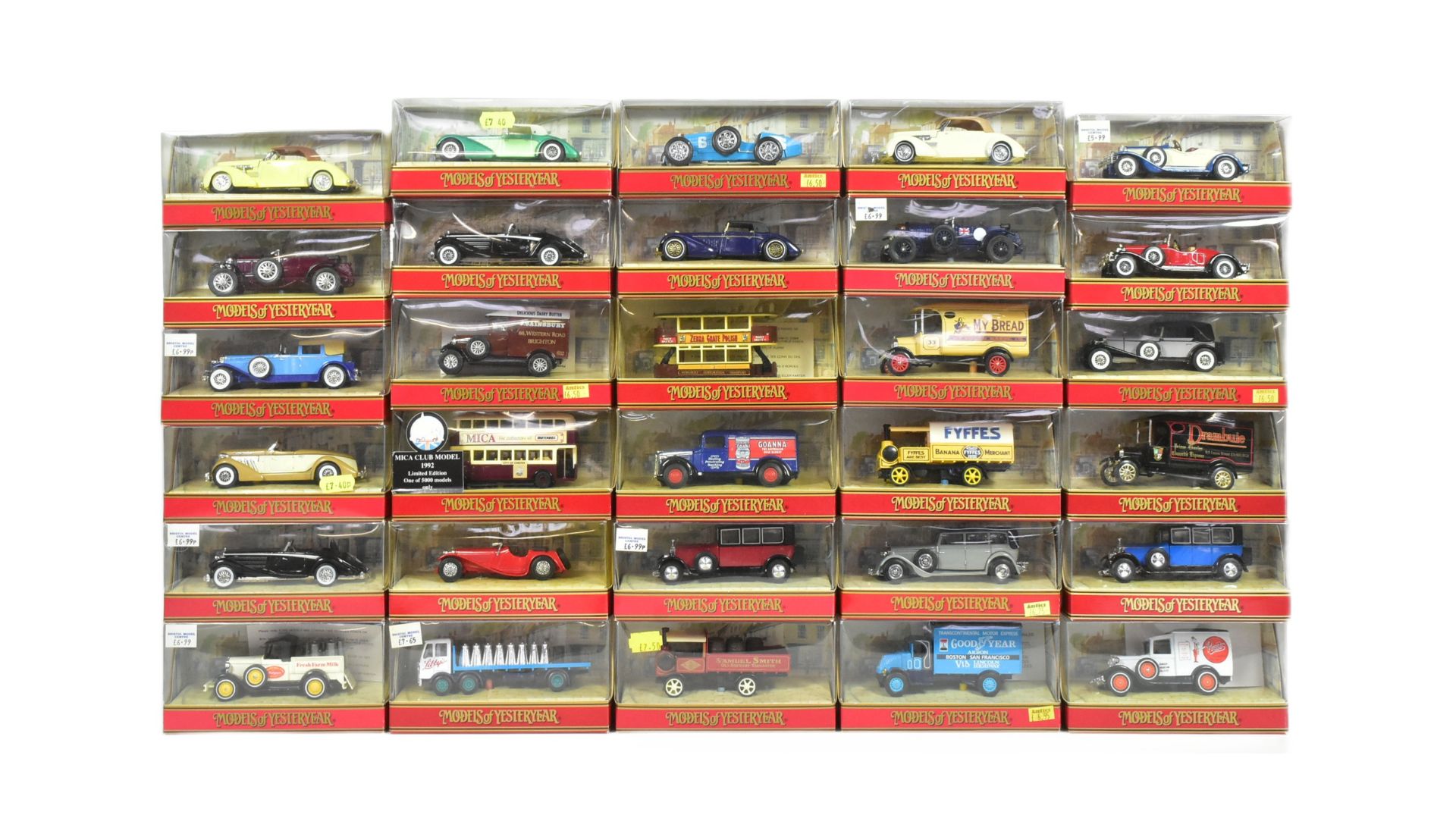 DIECAST - COLLECTION OF MATCHBOX MODELS OF YESTERYEAR