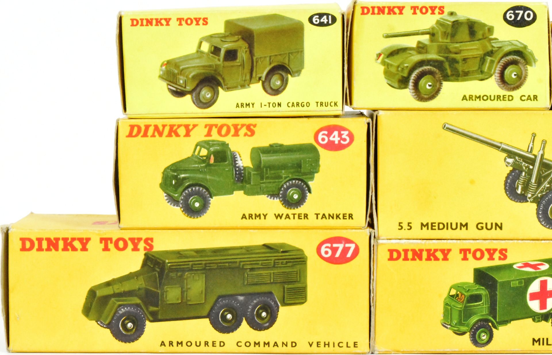 DIECAST - COLLECTION OF DINKY TOYS DIECAST MILITARY MODELS - Bild 2 aus 5