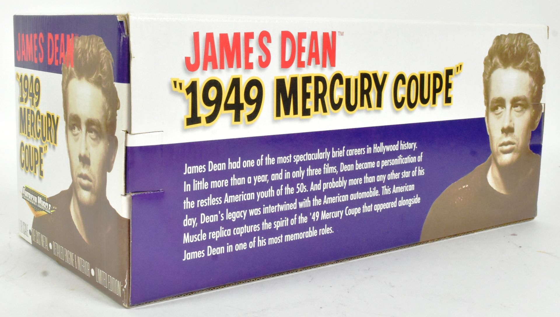 JAMES DEAN - 1949 MERCURY COUPE - 1/18 SCALE DIECAST MODEL - Bild 3 aus 3