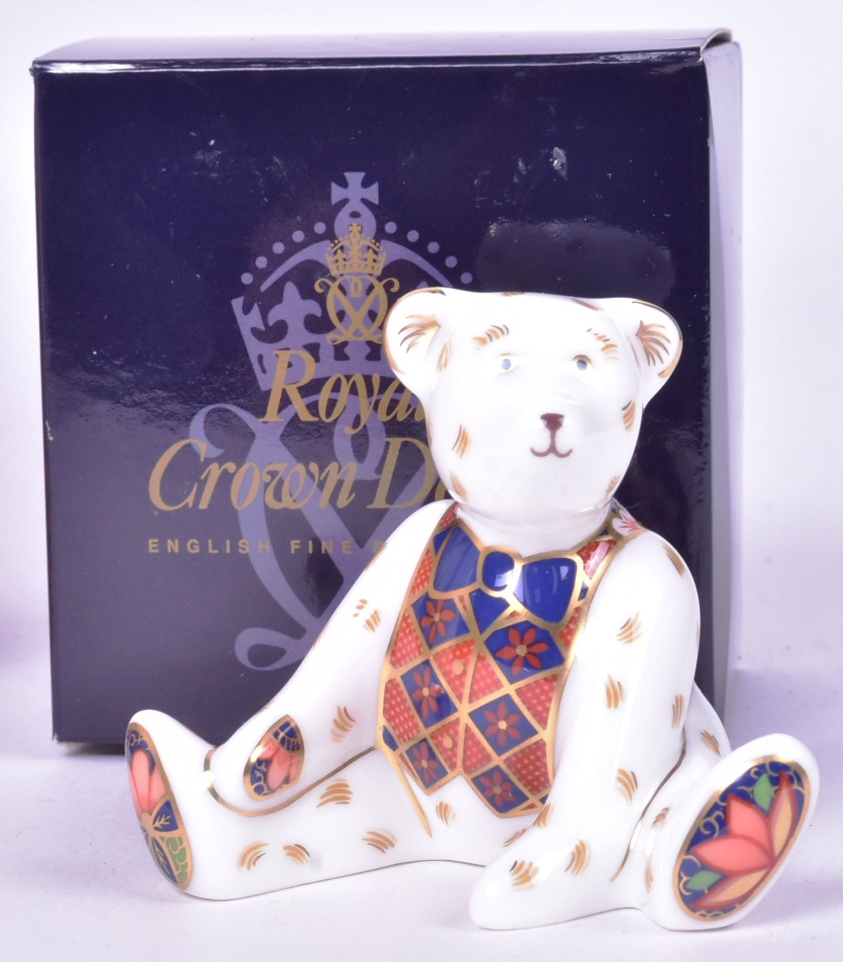 TEDDY BEARS - STEIFF ROYAL CROWN DERBY BEAR - Bild 3 aus 5