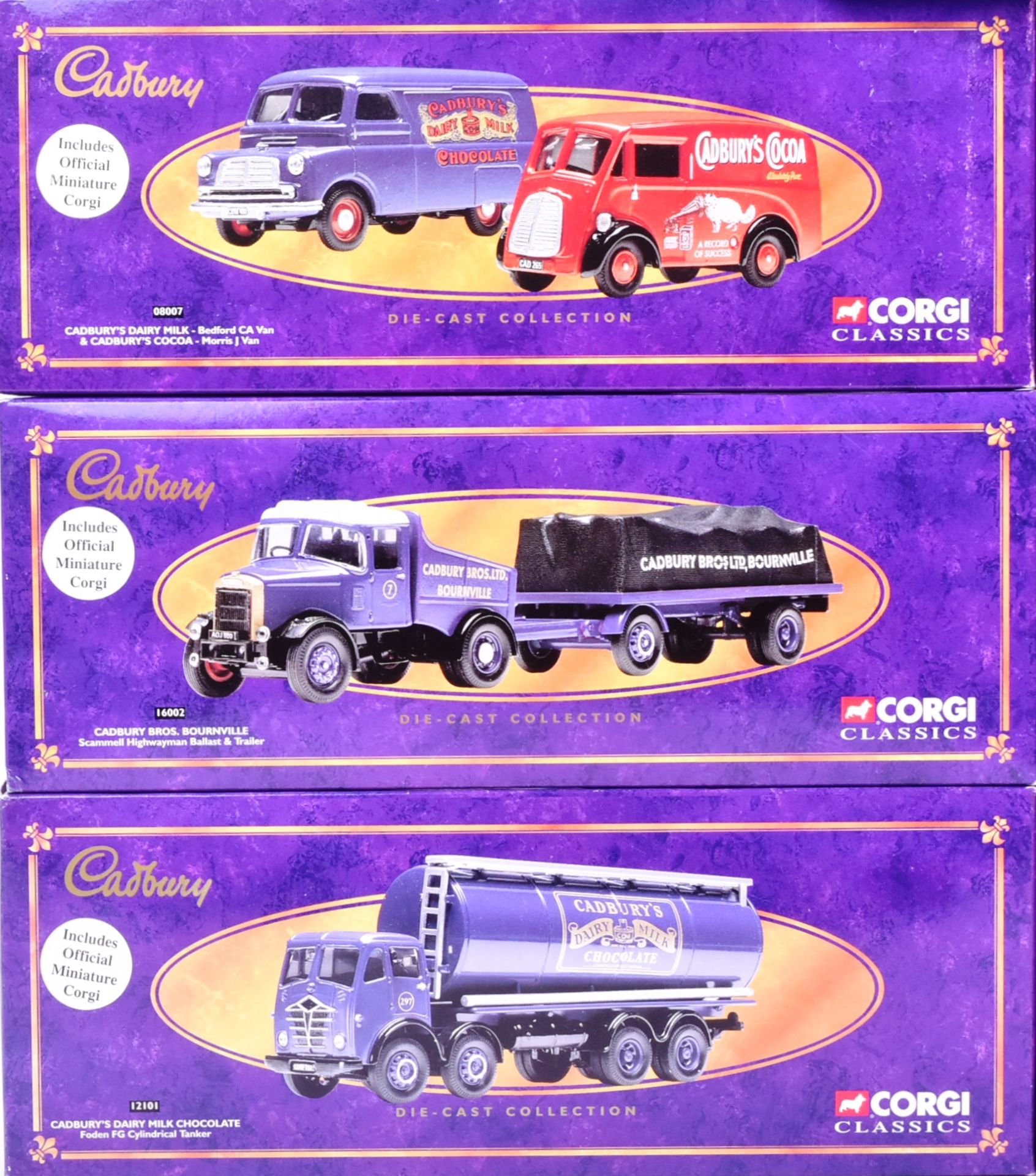 DIECAST - COLLECTION OF CORGI CADBURY ADVERTISING MODELS - Image 2 of 4