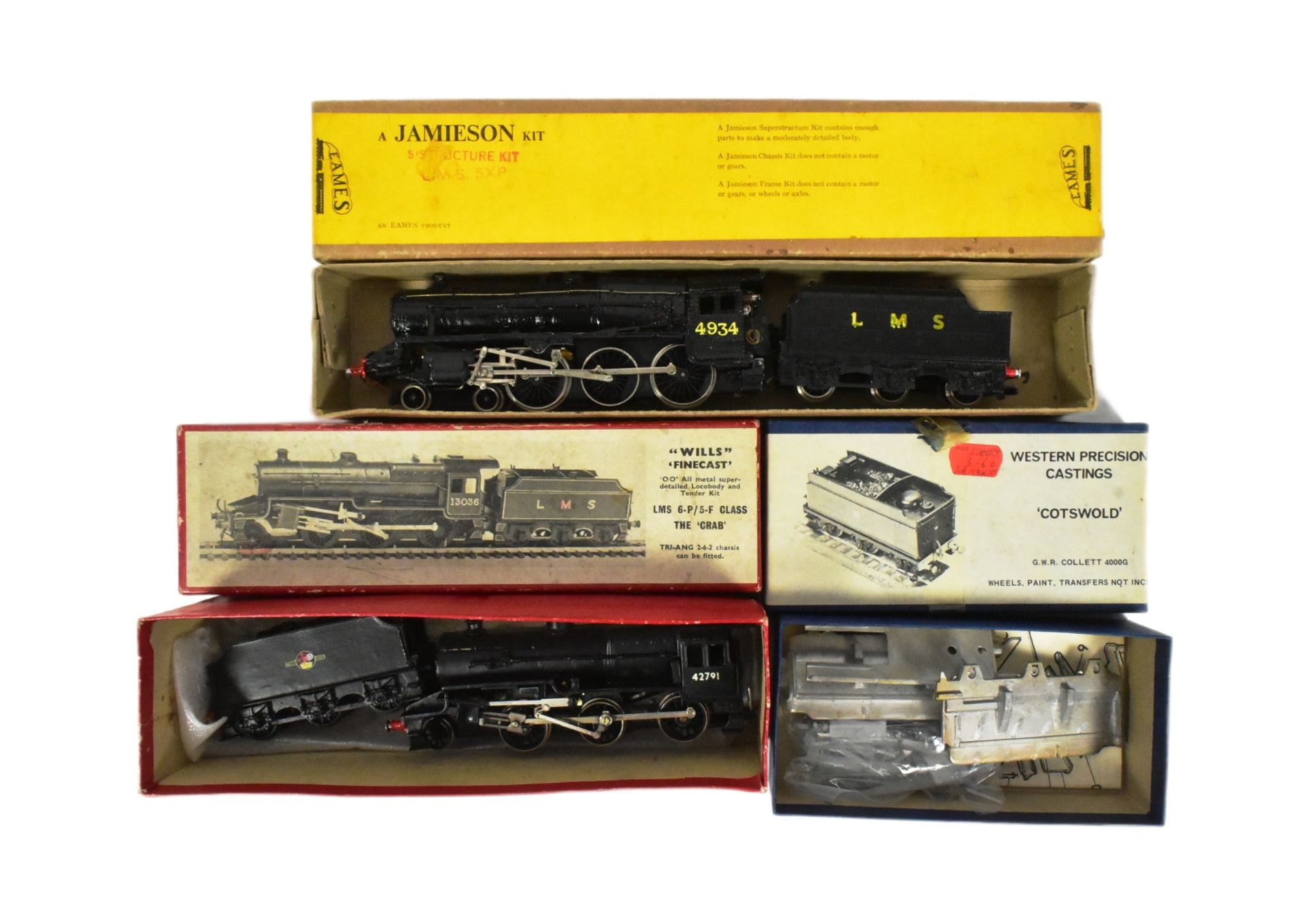 MODEL RAILWAY - COLLECTION OF MODEL RAILWAY LOCOMOTIVE KITS