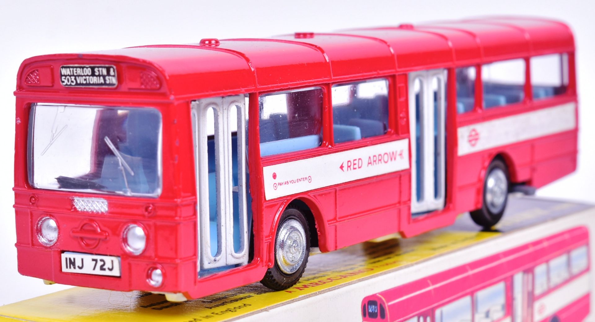 DIECAST - VINTAGE DINKY TOYS DIECAST SINGLE DECKER BUS - Image 2 of 6