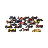 DIECAST - COLLECTION OF 1/18 SCALE MOTORBIKE MODELS