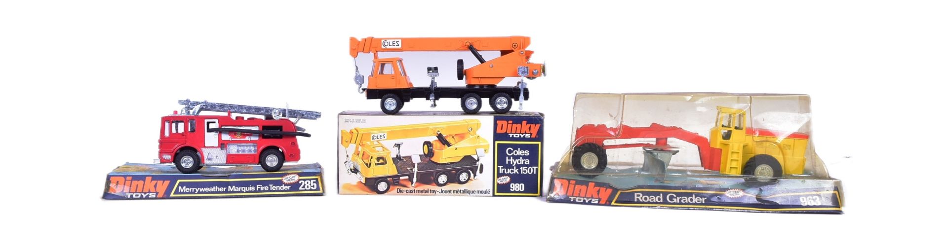 DIECAST - X3 VINTAGE DINKY TOYS DIECAST MODELS