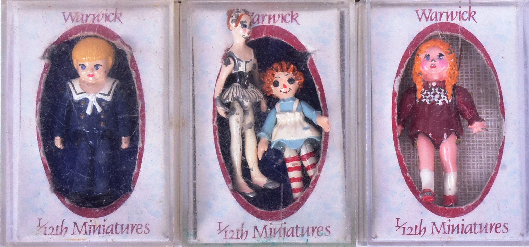 WARWICK MINIATURES - COLLECTION OF 1/12 SCALE SCALE DOLLS - Image 4 of 4