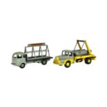 DIECAST - FRENCH DINKY TOYS - SIMCA CARGO & MULTI-BUCKET TRUCK