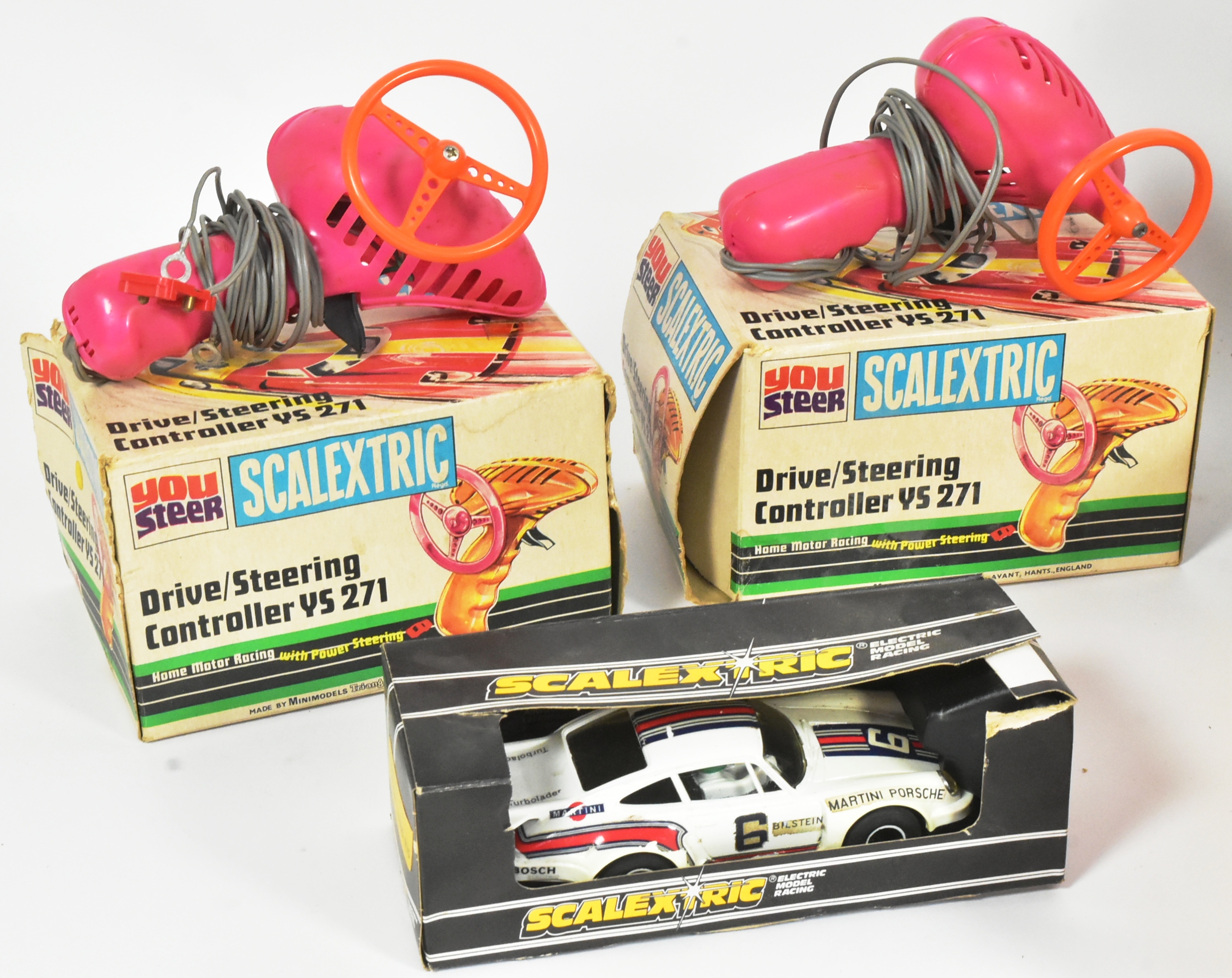 SCALEXTRIC - HORNBY & TRIANG YOU STEER CARS & CONTROLLERS - Image 5 of 5