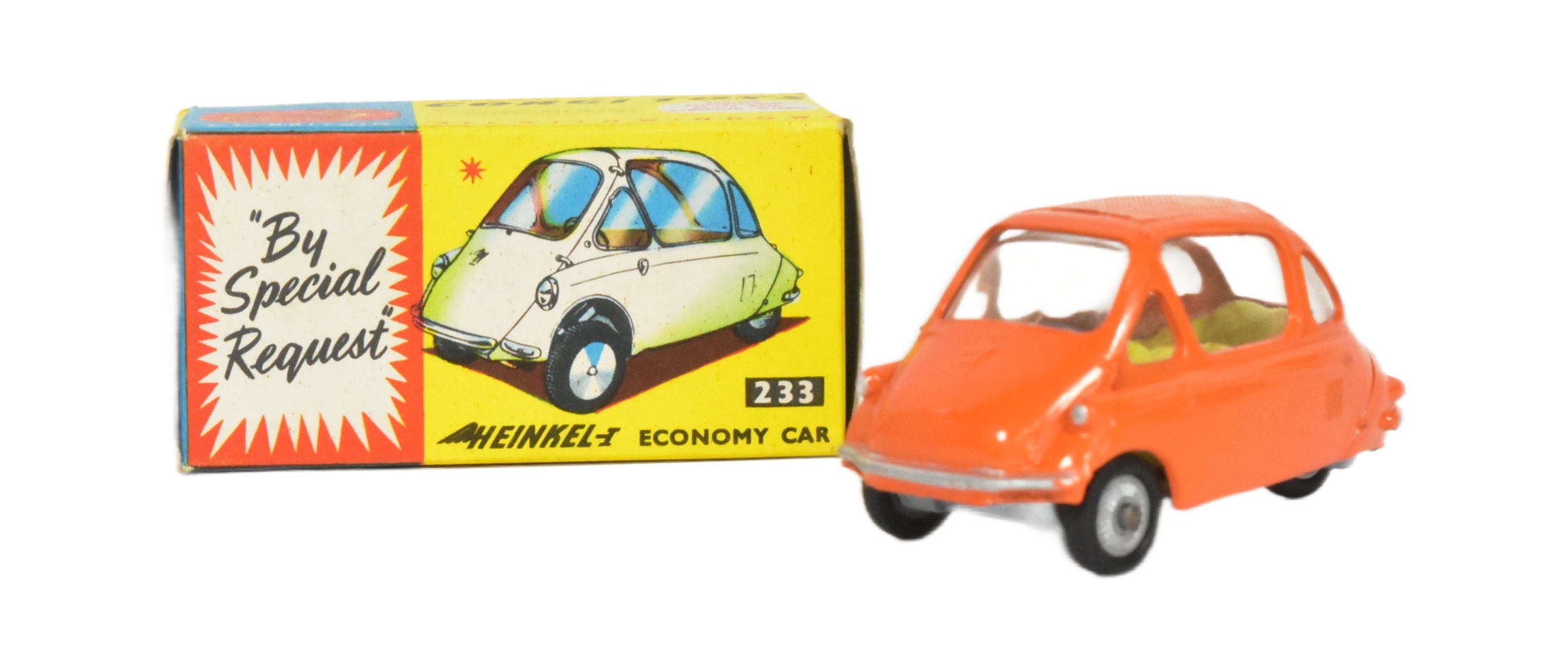 DIECAST - VINTAGE CORGI TOYS HEINKEL ECONOMY CAR