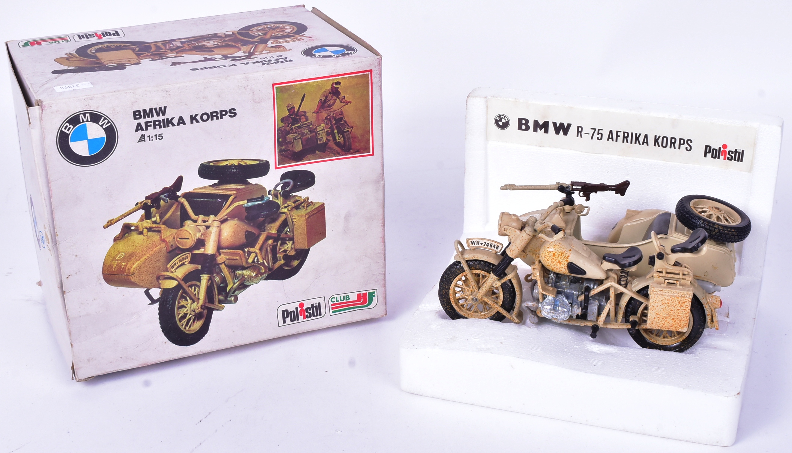 DIECAST - POLISTIL - FOUR BOXED MOTORCYCLE MODELS - Image 5 of 5