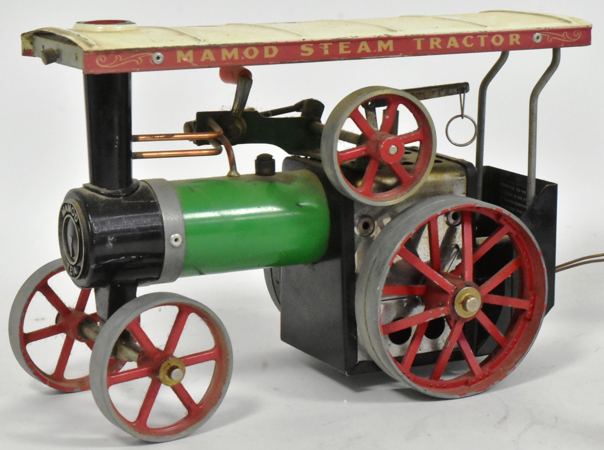 LIVE STEAM - MAMOD TE1A TRACTION ENGINE & TRAILERS - Image 2 of 4