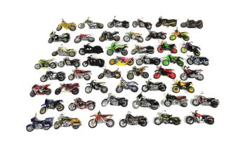 DIECAST - COLLECTION OF DIECAST MODEL MOTORBIKES