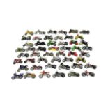 DIECAST - COLLECTION OF DIECAST MODEL MOTORBIKES