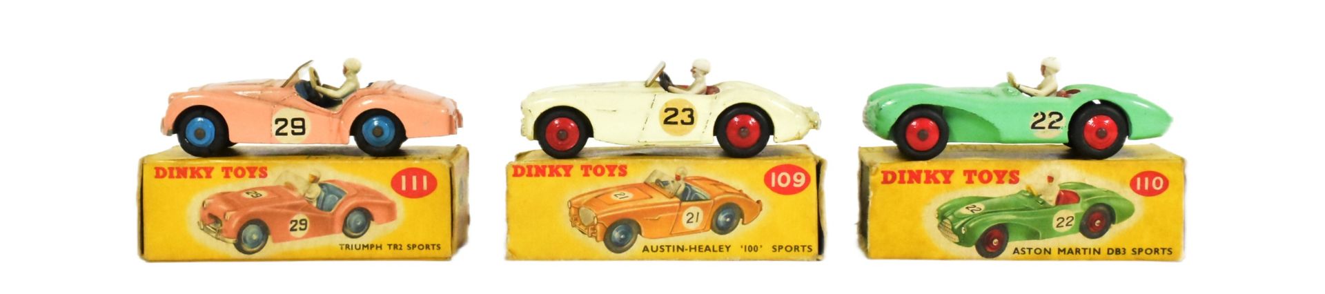 DIECAST - X3 VINTAGE DINKY TOYS DIECAST MODELS