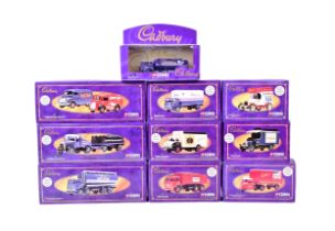 DIECAST - COLLECTION OF CORGI CADBURY ADVERTISING MODELS