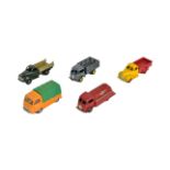 DIECAST - FRENCH DINKY TOYS - X5 ASSORTED TRUCKS