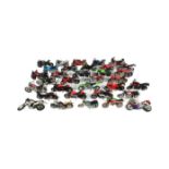 DIECAST - COLLECTION OF 1/18 SCALE DIECAST MODEL MOTORBIKES