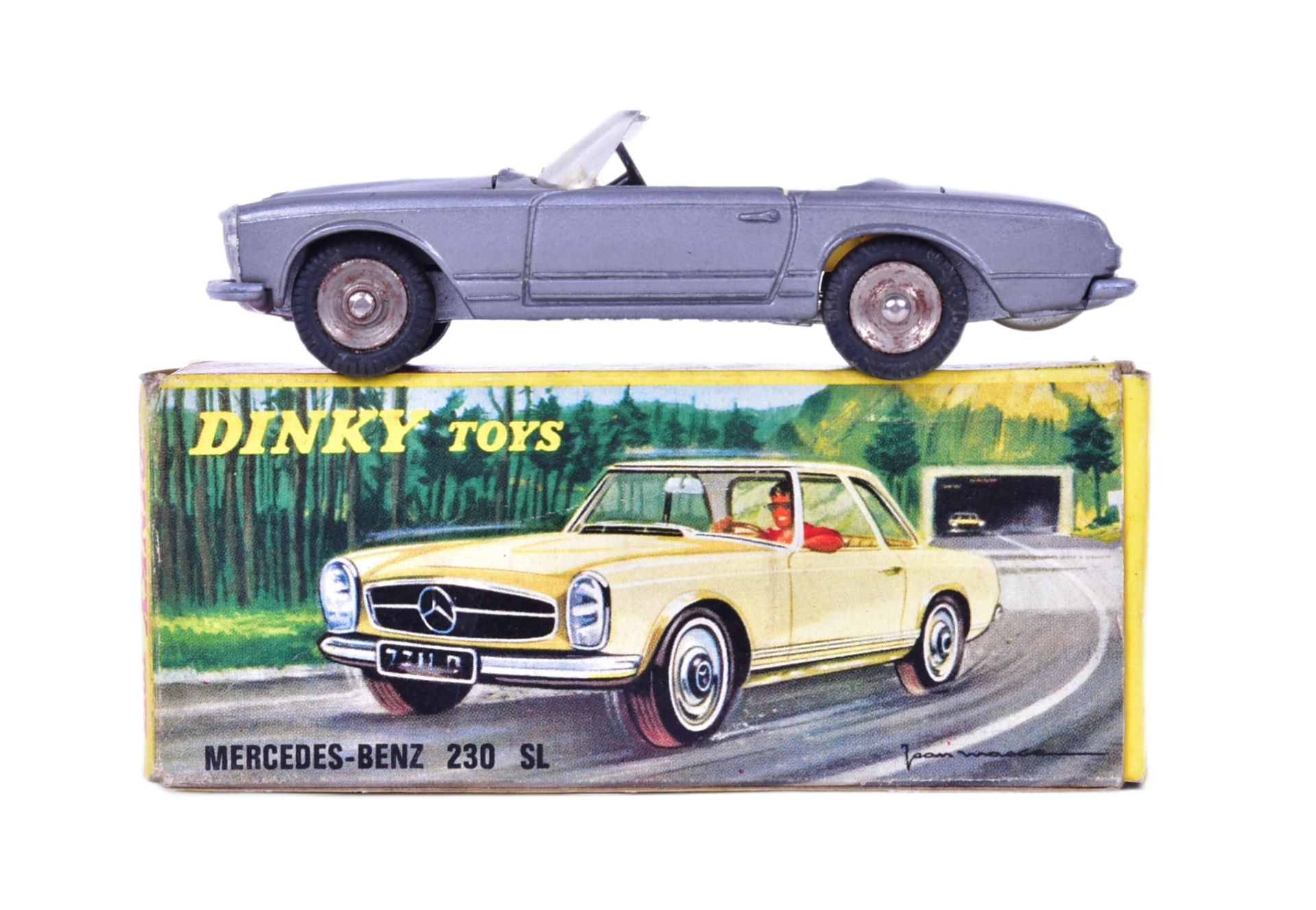 DIECAST - FRENCH DINKY TOYS - MERCEDES BENZ 230 SL