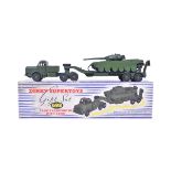 DIECAST - VINTAGE DINKY SUPER TOYS TANK TRANSPORTER GIFT SET