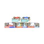 SCALEXTRIC - X5 VINTAGE SCALEXTRIC SLOT CAR RACING CARS