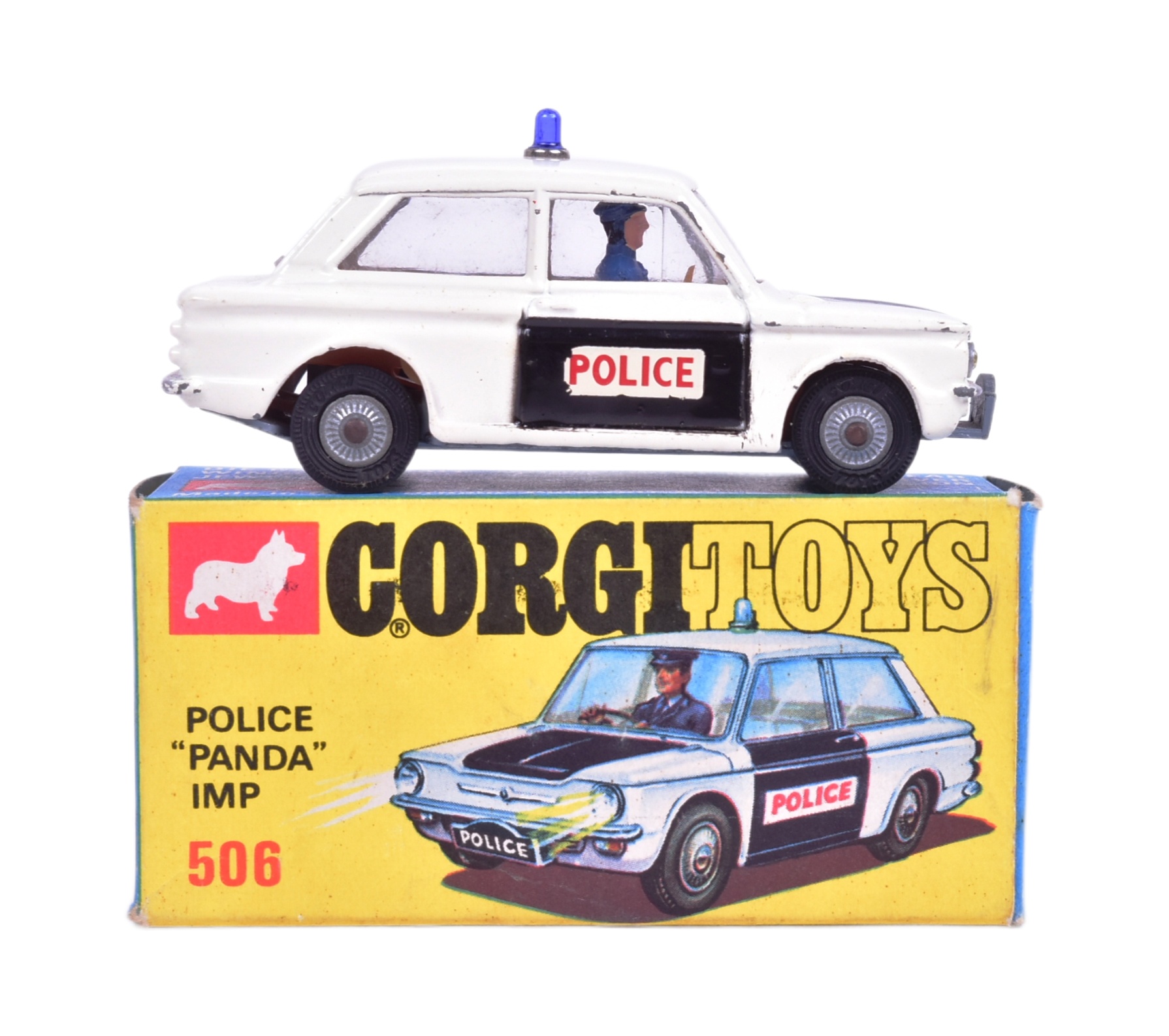 DIECAST - VINTAGE CORGI TOYS POLICE ' PANDA ' IMP