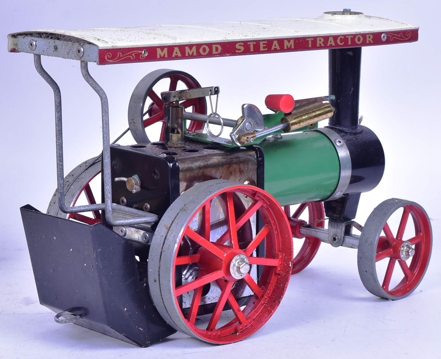 MAMOD STEAM TRACTOR MODEL TE1A TRACTION ENGINE - Image 3 of 4