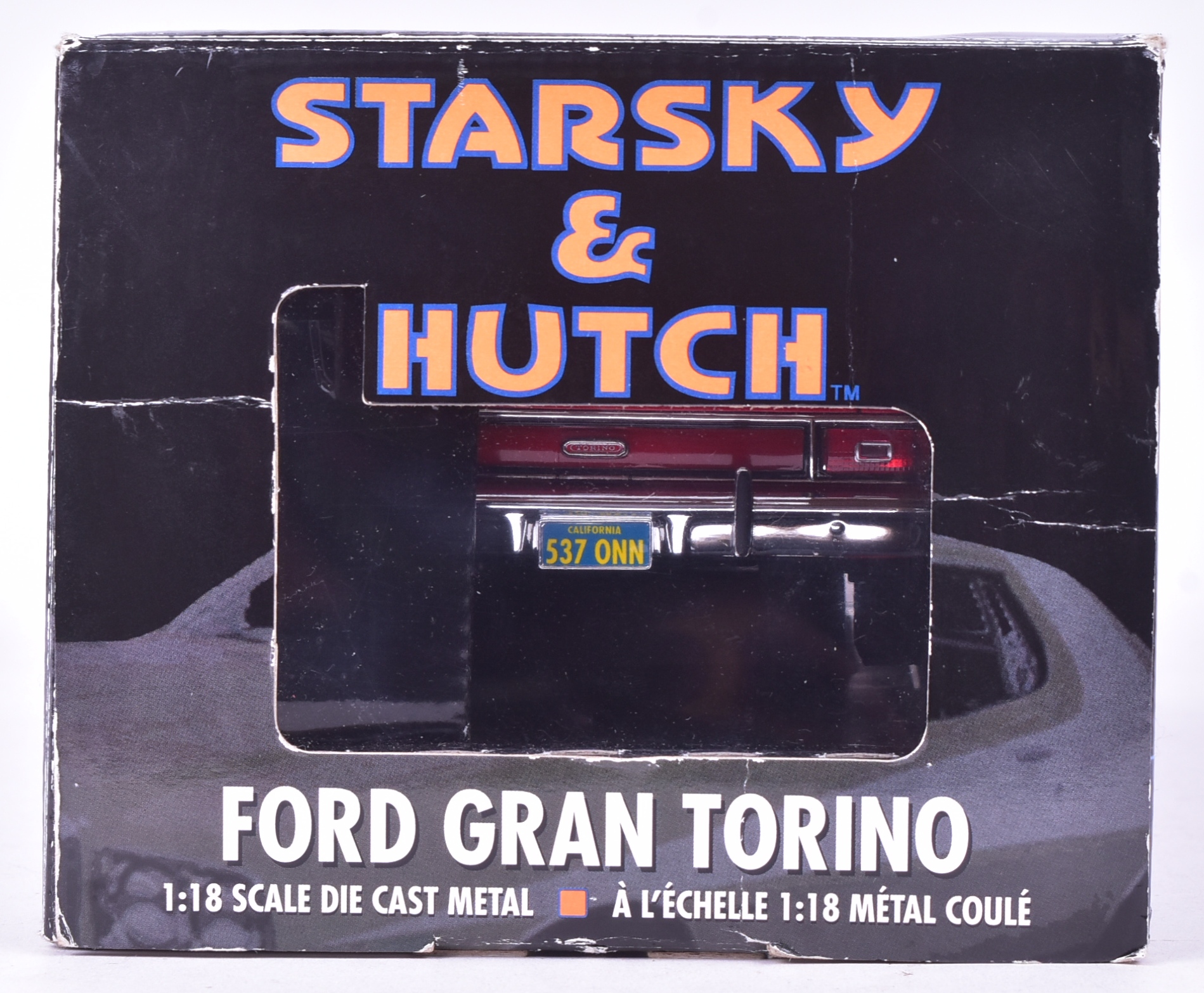 DIECAST - ERTL JOYRIDE 1/18 SCALE STARSKY & HUTCH FORD GRAN TORINO - Image 4 of 5