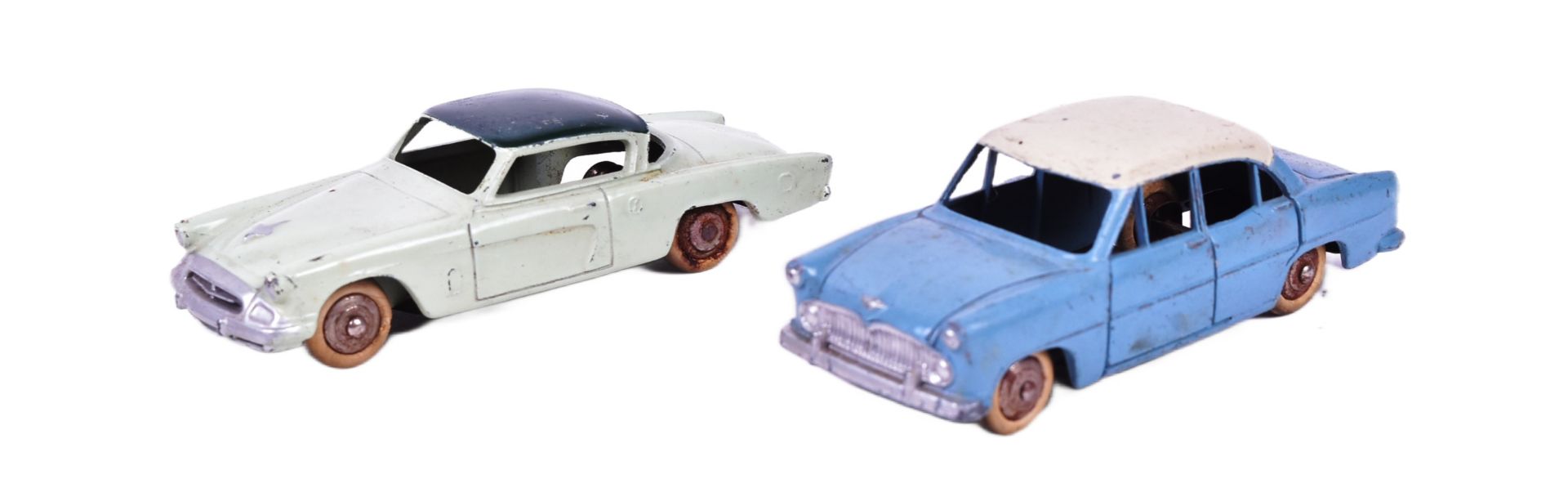 DIECAST - FRENCH DINKY TOYS - SIMCA VERSAILLES & STUDEBAKER COMMANDER