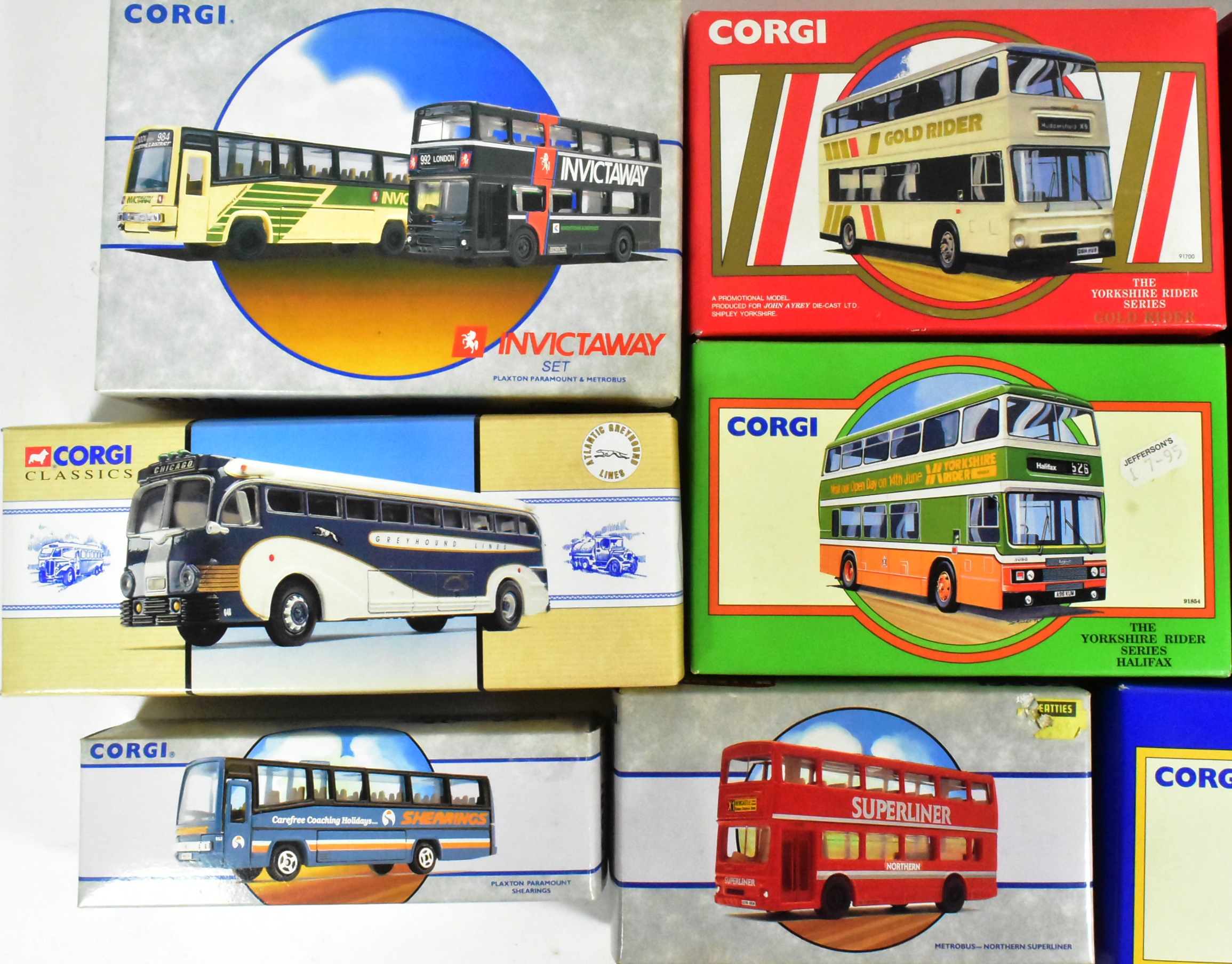 DIECAST - COLLECTION OF CORGI DIECAST MODEL BUSES - Image 2 of 5