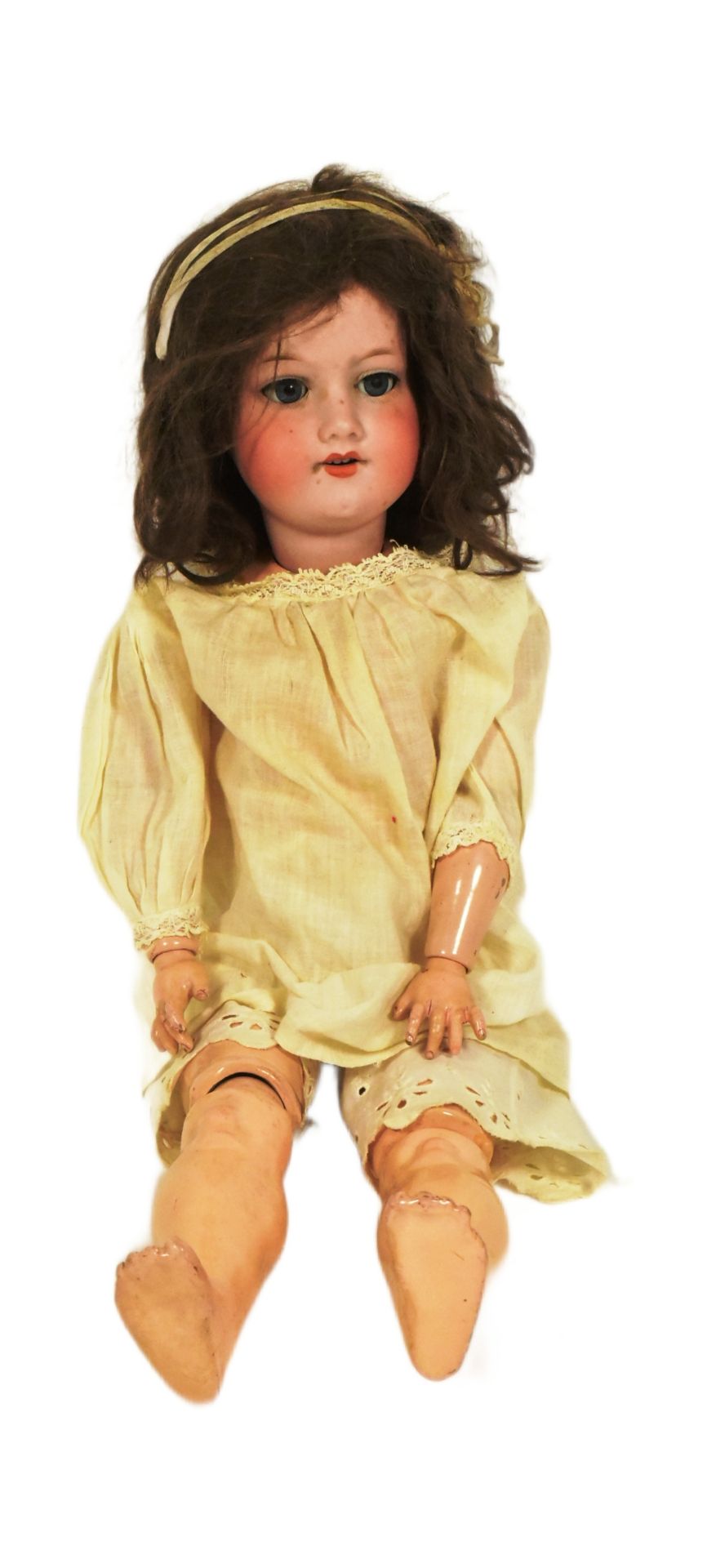 ARMAND MARSEILLE - 390N ANTIQUE BISQUE HEADED DOLL