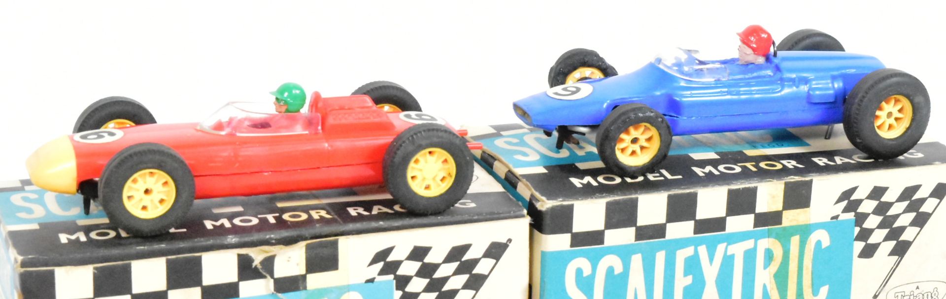 SCALEXTRIC - X5 VINTAGE SCALEXTRIC SLOT CAR RACING CARS - Bild 2 aus 5