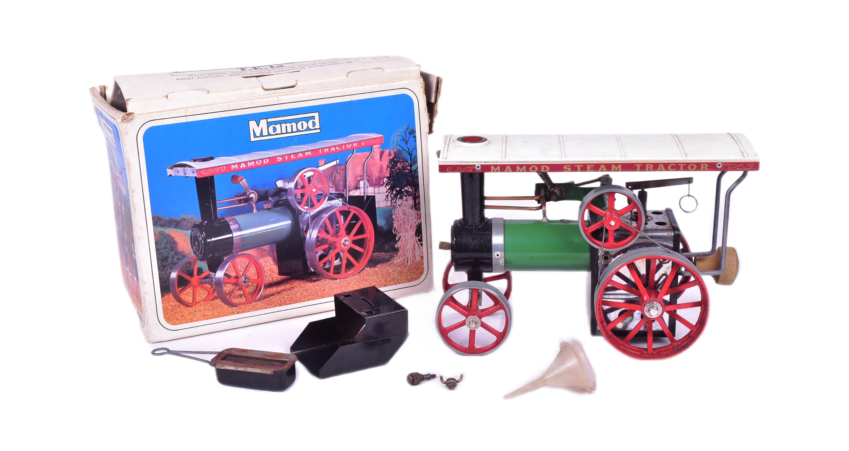 MAMOD STEAM TRACTOR MODEL TE1A TRACTION ENGINE