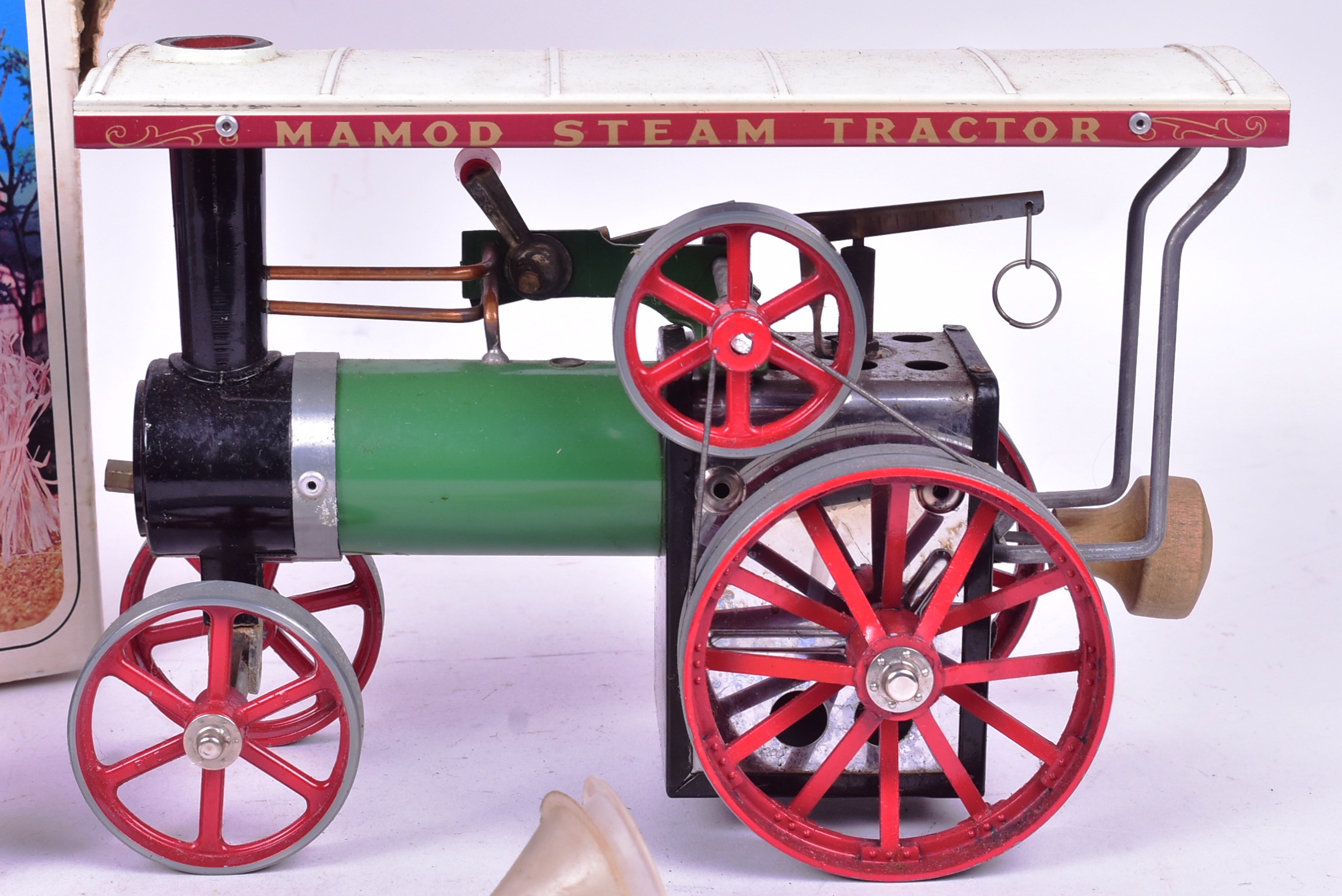 MAMOD STEAM TRACTOR MODEL TE1A TRACTION ENGINE - Image 2 of 5