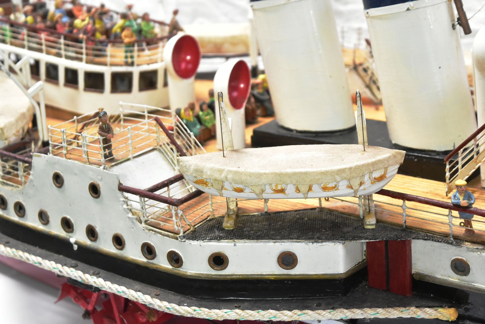 PS BRISTOL QUEEN - RICHARD WEBB HAND BUILT PADDLEBOAT MODEL - Image 3 of 10