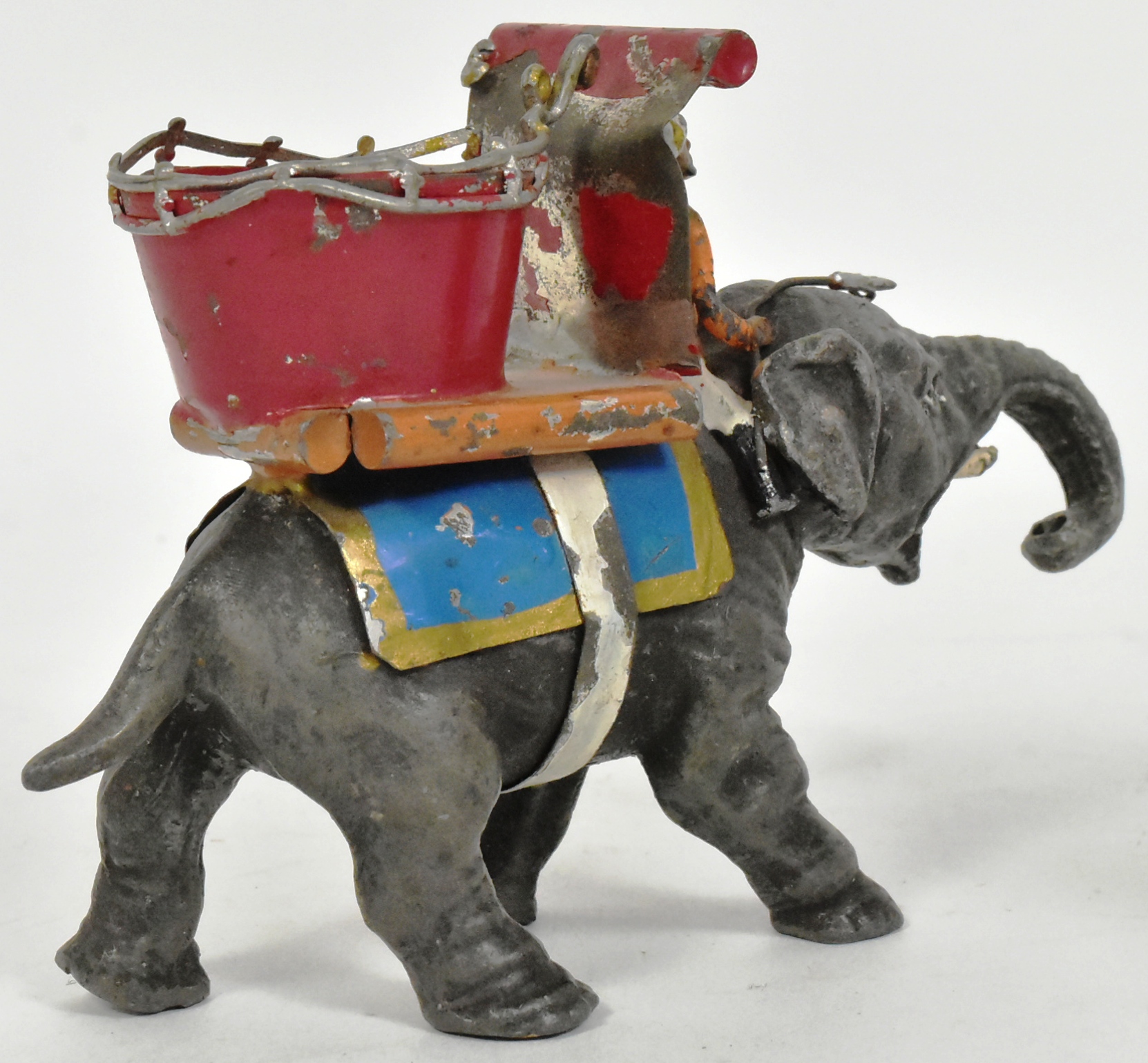 HEYDE - SCARCE EARLY GERMAN LEAD INDIAN HUNTER ELEPHANTS - Image 4 of 9