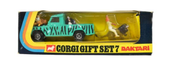 DIECAST - VINTAGE CORGI GIFT SET - DAKTARI