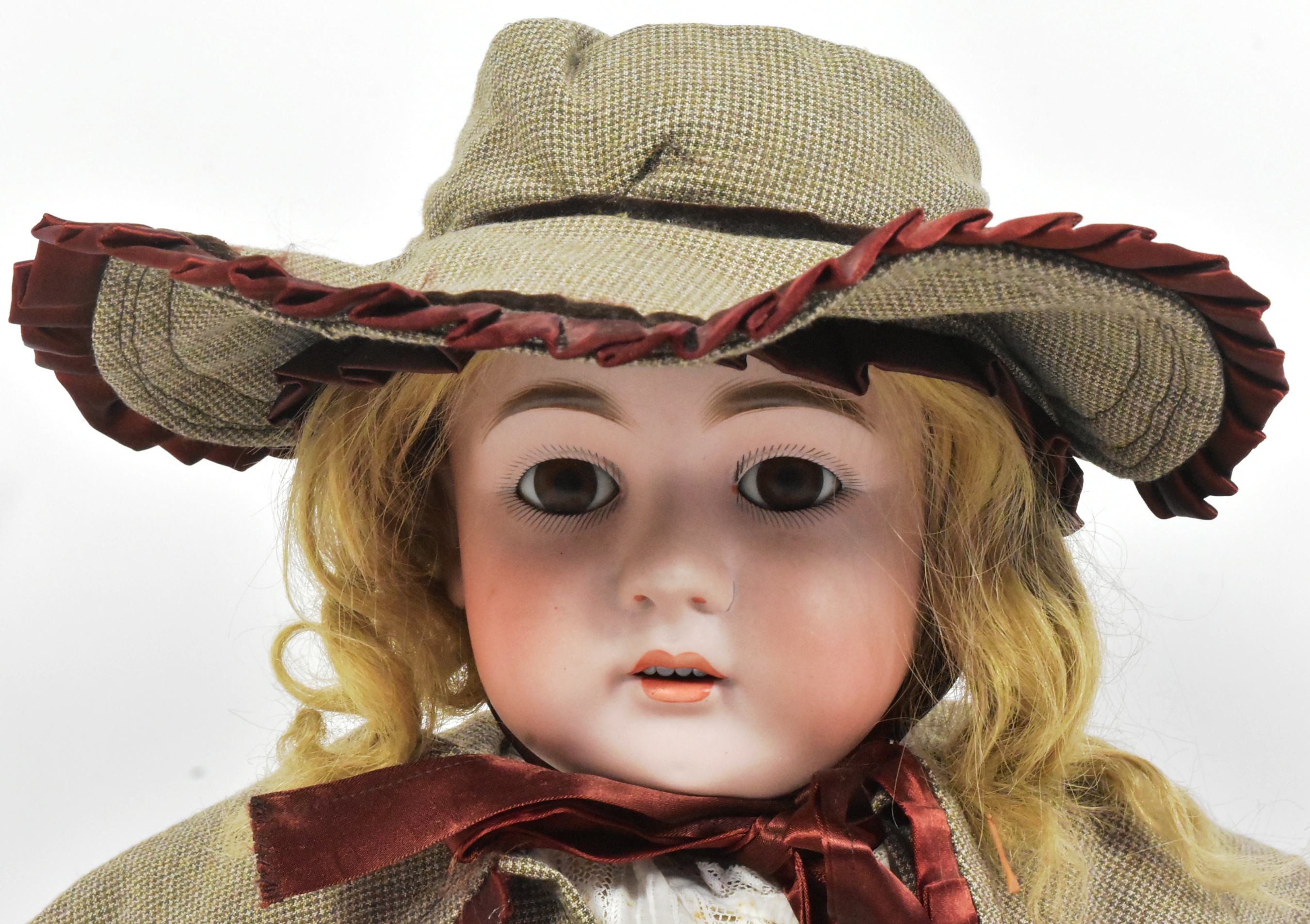 DOLLS - LARGE JDK KESTNER BISQUE HEADED DOLL - Image 2 of 7