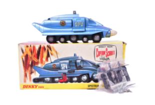 DIECAST - DINKY TOYS CAPTAIN SCARLET SPECTRUM PURSUIT VEHICLE