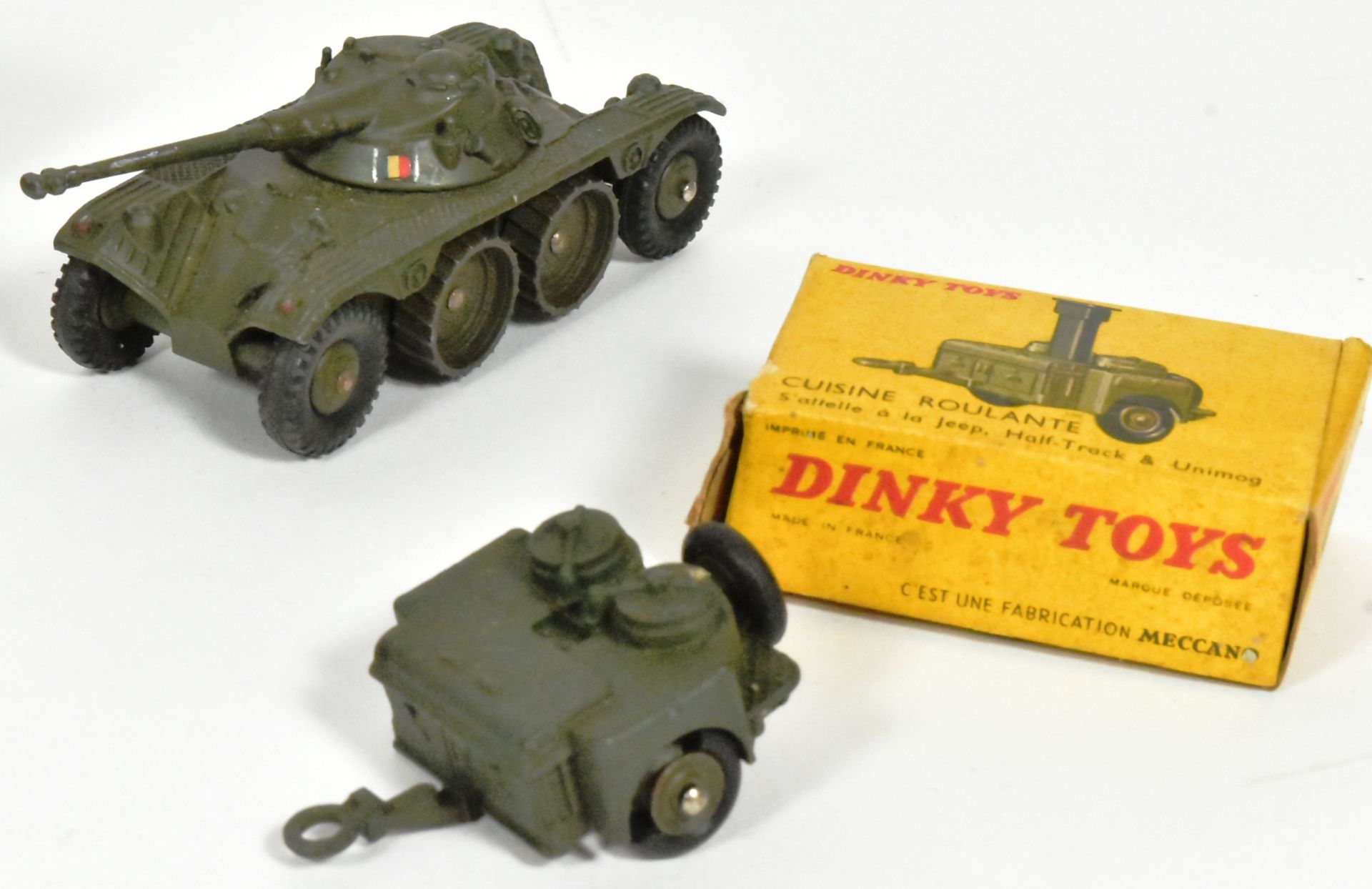 DIECAST - FRENCH DINKY TOYS - MILITARY DIECAST MODELS - Image 5 of 6