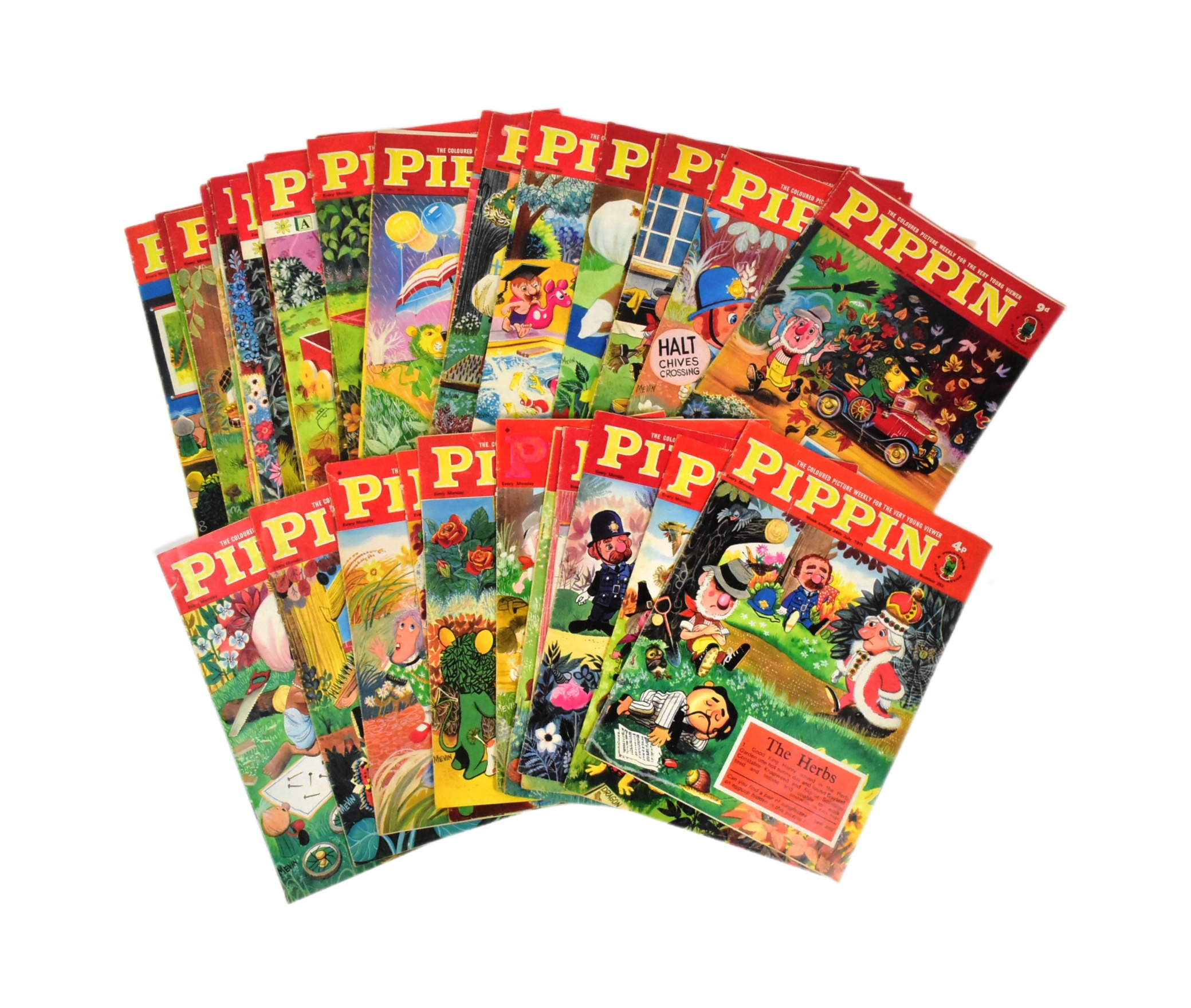 PIPPIN - 1970S MAGAZINE - THE HERBS + MORE