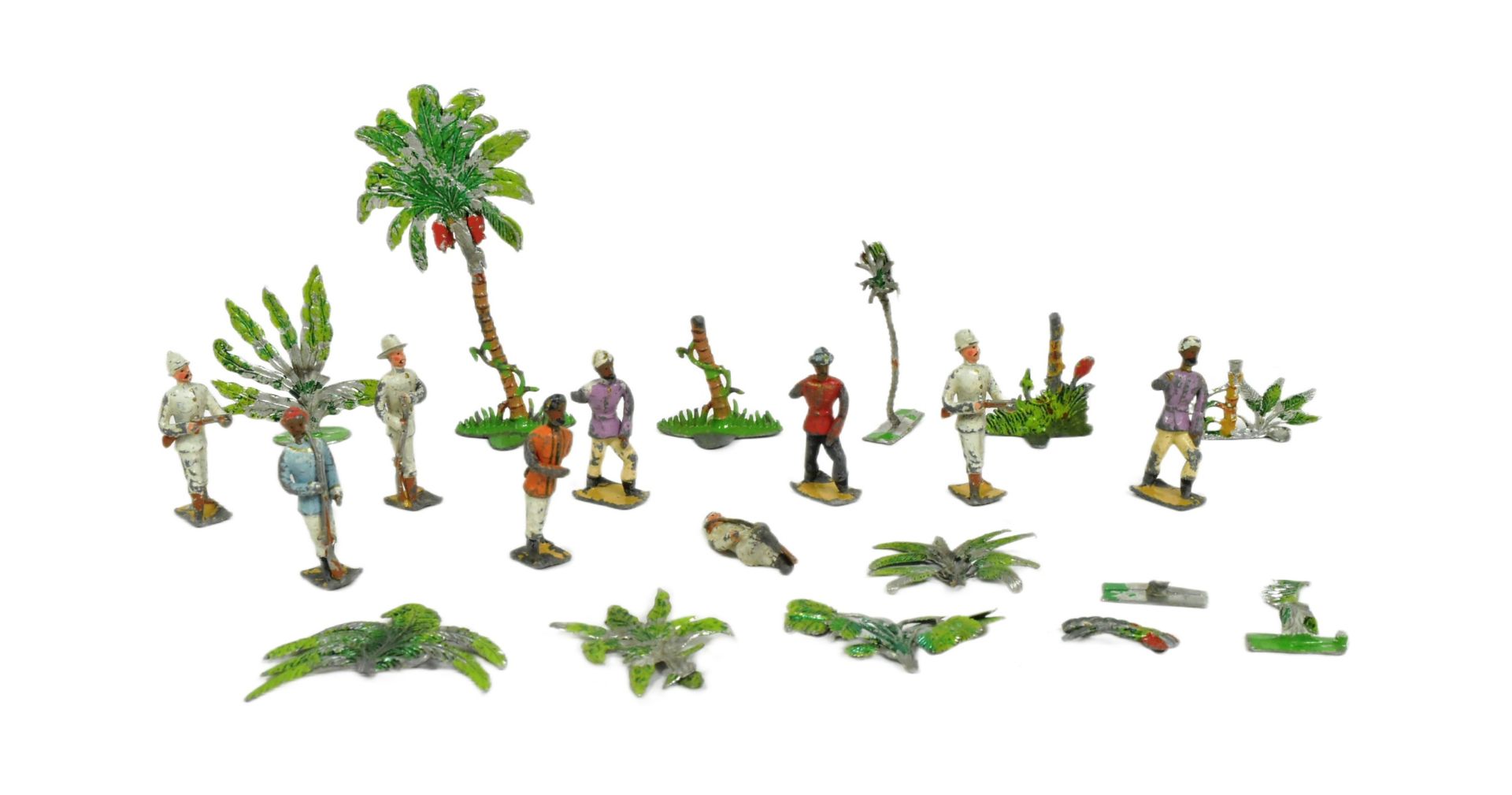 COLLECTION OF VINTAGE HEYDE LEAD TOY MODEL FIGURES