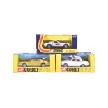 DIECAST - X3 VINTAGE CORGI DIECAST MODEL CARS